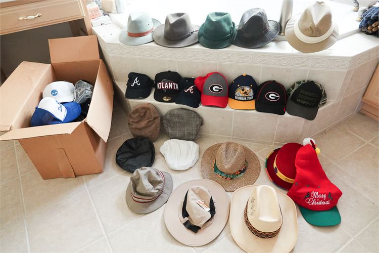 Group Lot of Gentleman's Hats