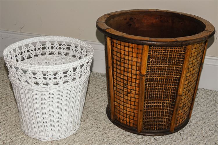 Two (2)  Wastebaskets