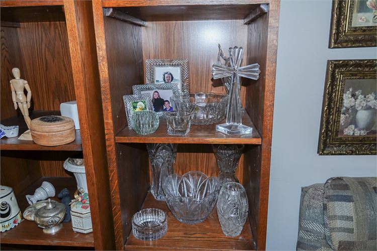 Group Lot of Decorative Glass Objects