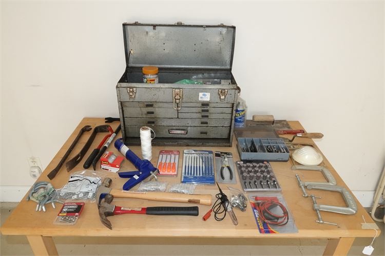 Vintage Tool Chest & Contents