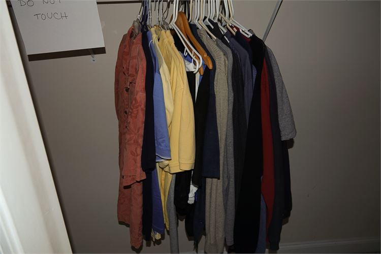 Group Lot of Men's Sweaters & Shirts