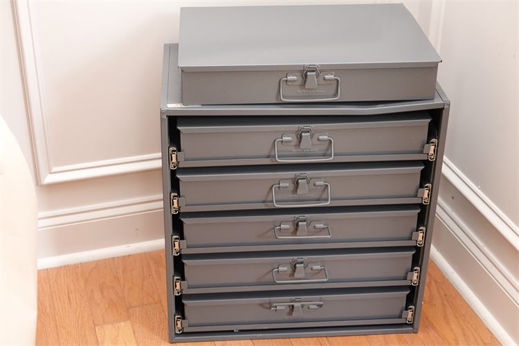 Metal Tool/Parts Storage Cabinet