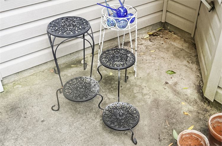 Set of Patio Accent Tables