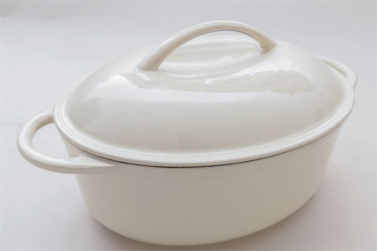 Olive & Thyme Enameled Iron Dutch Oven