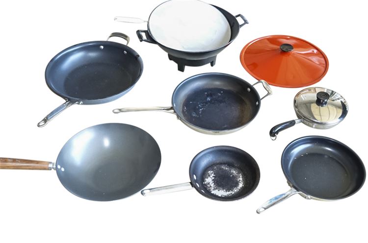 Group Lot of Kitchen Pans