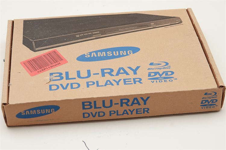 Samsung Blu-Ray DVD Player w/Box