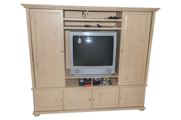 Pine Entertainment Center