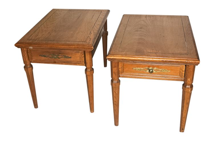 Pair of French Style Sidetables