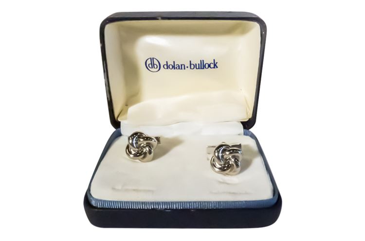 Pair of DOLAN BULLOCK Sterling Silver Cufflinks