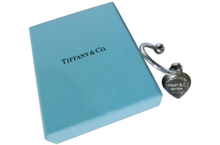 TIFFANY Sterling Silver Key Ring