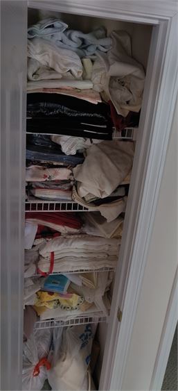 Contents of a Linen Closet