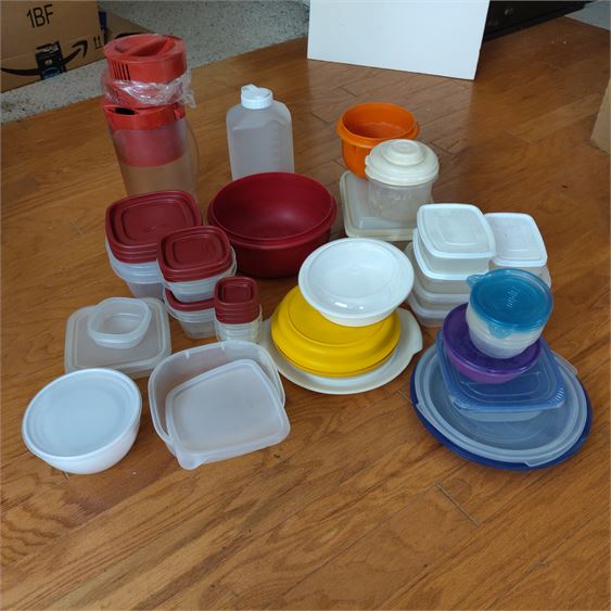 Mixed Lot of Tupperware