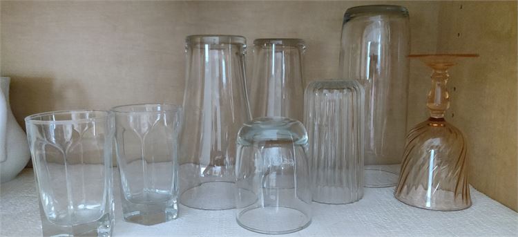 Mixed Lot Drinking Glasses