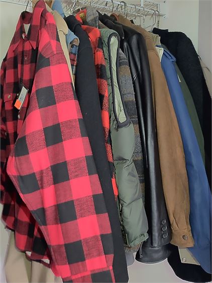 Assortment Men's Outerwear/Jackets/Coats