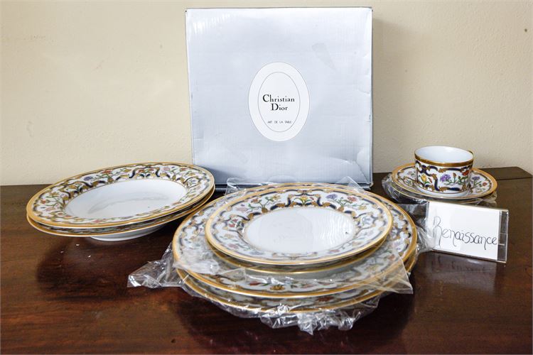 Service For Two Christian Dior Renaissance Fine China