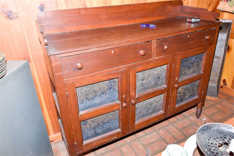 Antique American  Primitive Sideboard