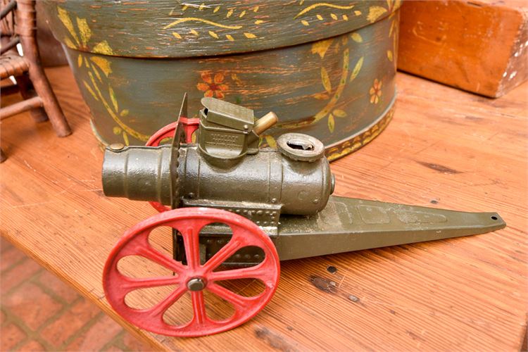 Vintage Cast Iron "Big Bang" Toy Cannon