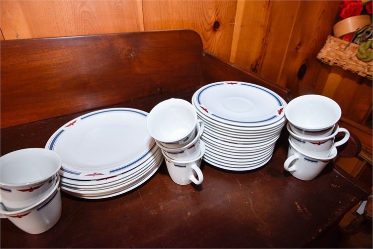 Vintage Corning Dinnerware Set for American Presidents Line