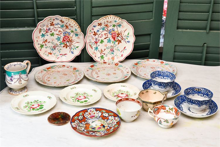 Nice Mixed Lot Vintage English Export Asian Dishes & Plates ROYAL DALTON