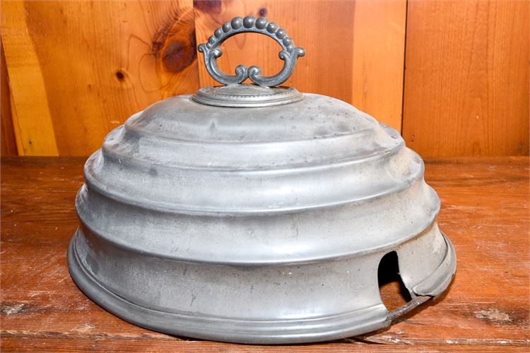 Antique Tin Food Dome