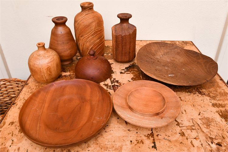 Collection Hand Crafted Artisan Wood Objects & Collectibles