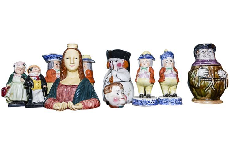 Ceramic Figurines and Novelty Dishware