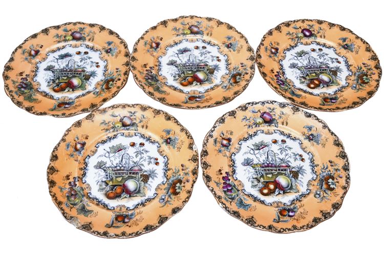 Five (5) Antique Ceramic Decorative Plates