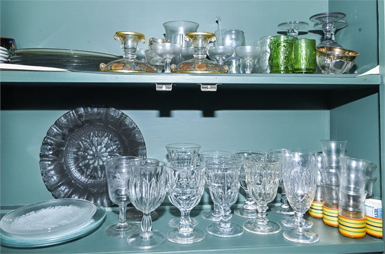 Assorted Glassware Items