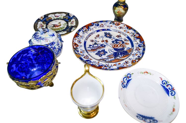 European Ceramics,Porcelain Glass and Metal