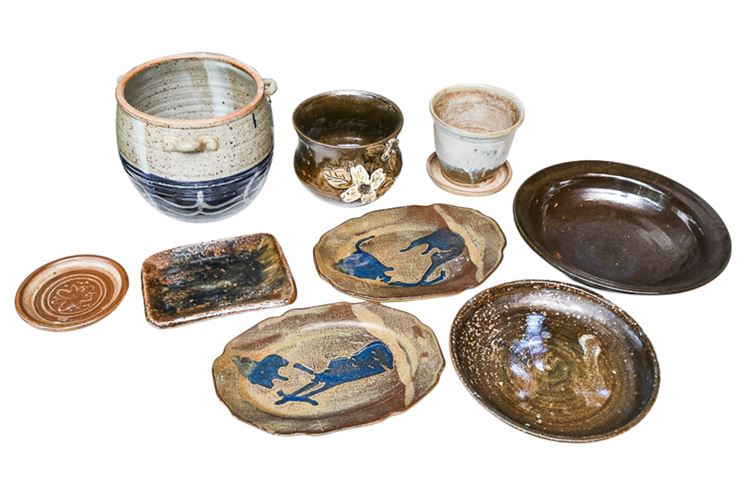 Nice Mix of Artisan Pottery Pieces