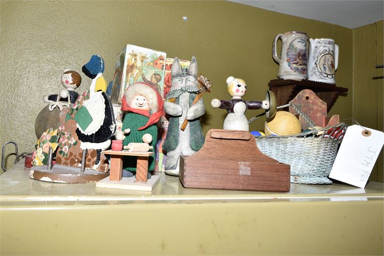 Group of Small Vintage Toys