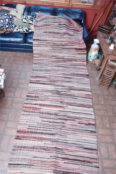 Hand Woven Rag Runner