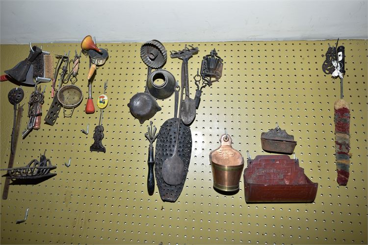 Vintage Metal and Antique Kitchen Items