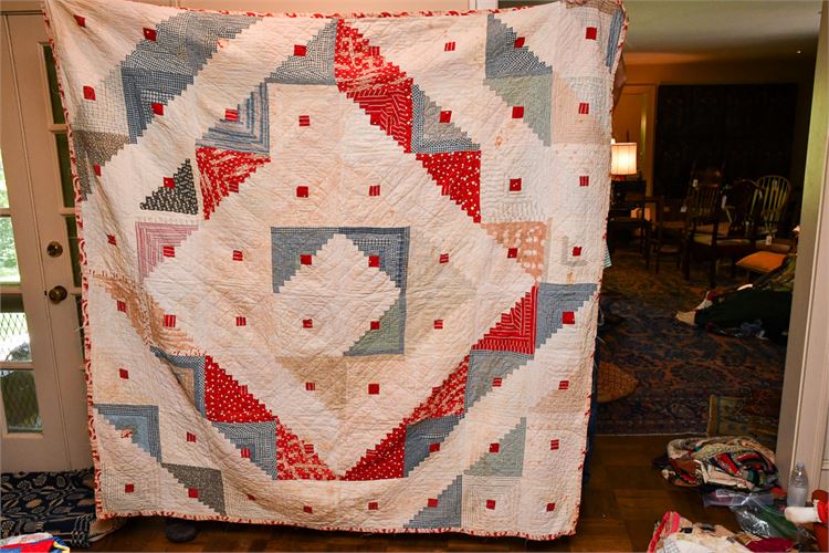 Hand Made Quilt-Blanket Throw