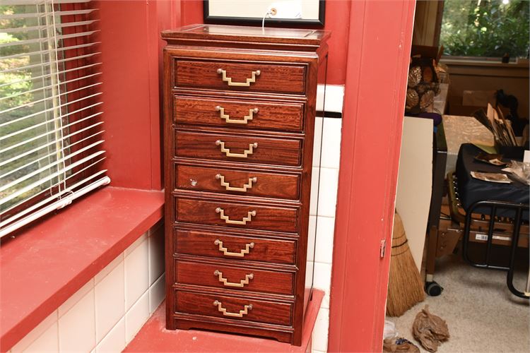 Small Chinese Jewelry/Keepsake Chest of Drawers