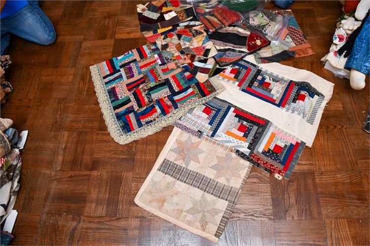 Patchwork Quilting Sections & Pieces