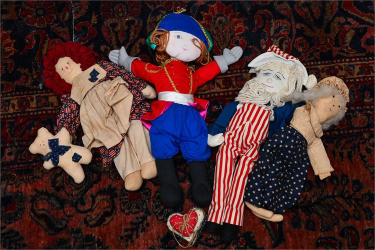 Grouping of Antique and Vintage Dolls