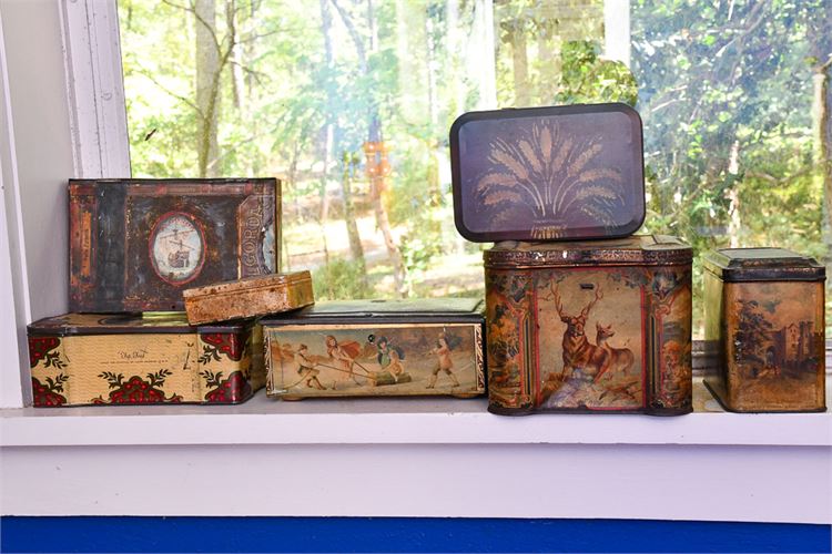 Antique Tole Boxes