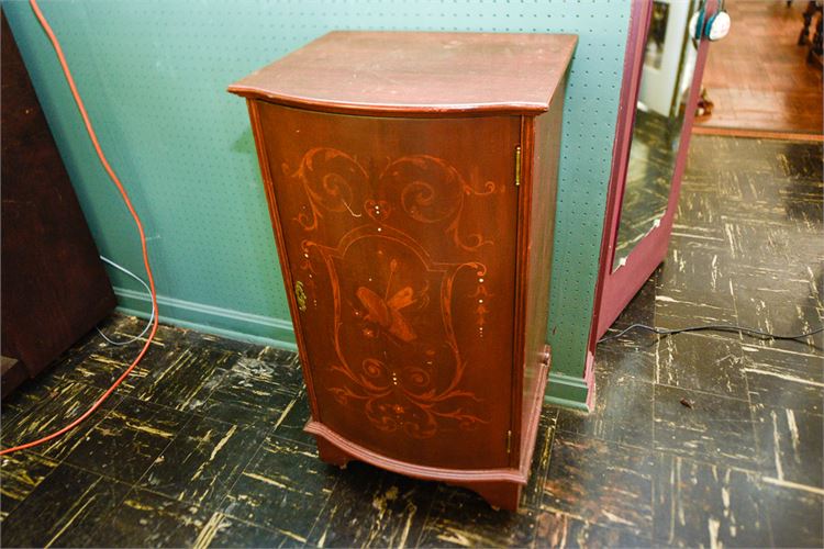 Mahogany Sheet Music Cabinet