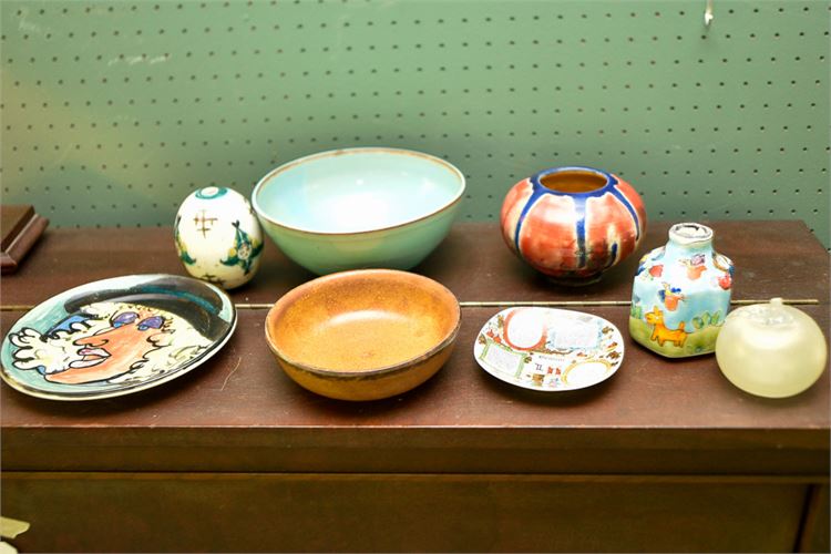 Group of Modern and Studio Pottery