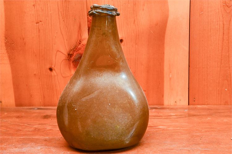 Antique Persian Saddle Flask