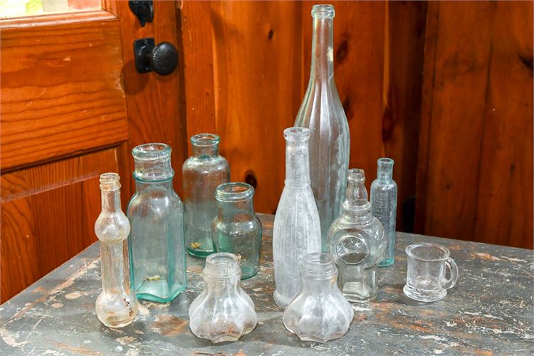 Antique and Vintage Glass Bottles