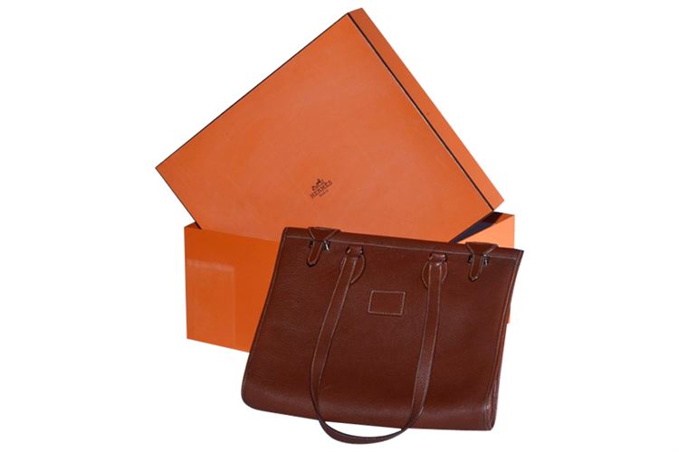 Hermes Paris Leather Shoulder Bag