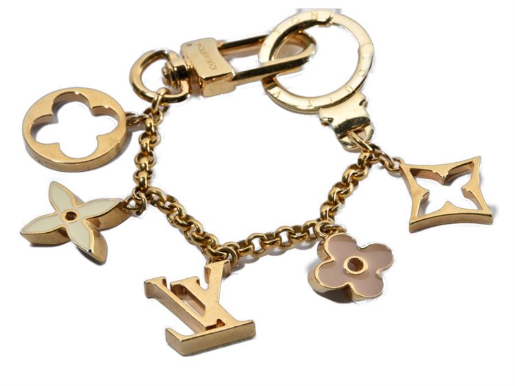 Louis Vuitton Fleur de Monogram Bag Charm Chain