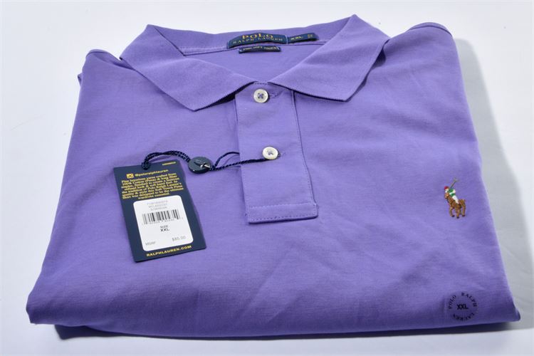 Polo Ralph Lauren Purple Pima Men's Polo