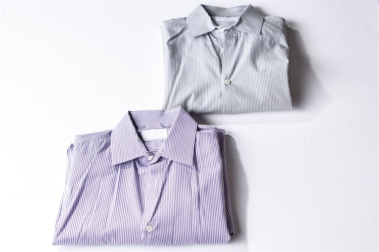 Two (2) Prada Men's Button Down Shirts