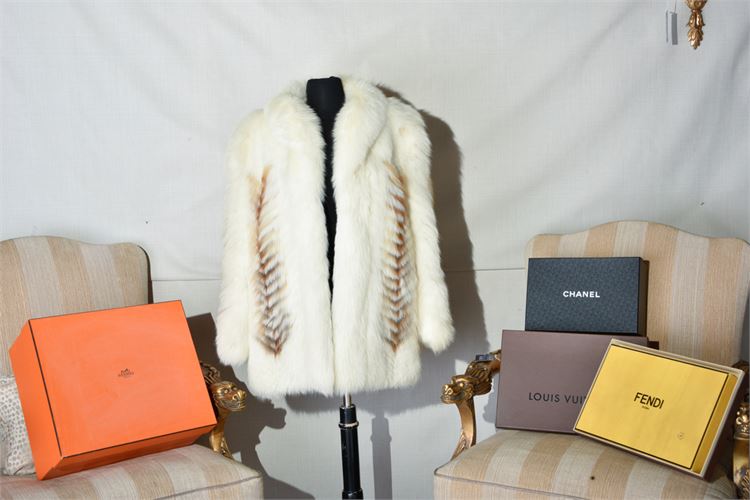 Saga Fox Fur Coat