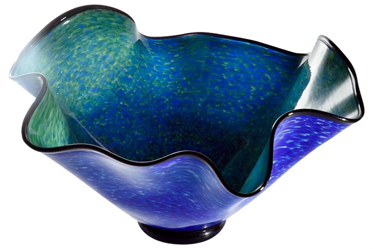 Decorative Colored Glass Bowl