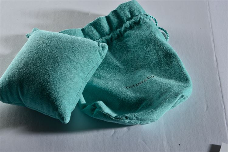 Tiffany & Co. Felt Bag and Small Pillow