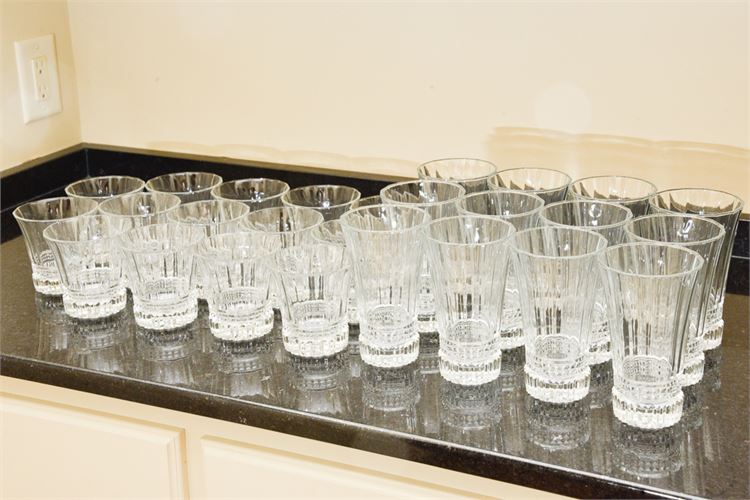 Collection of Cut Drinking Glasses